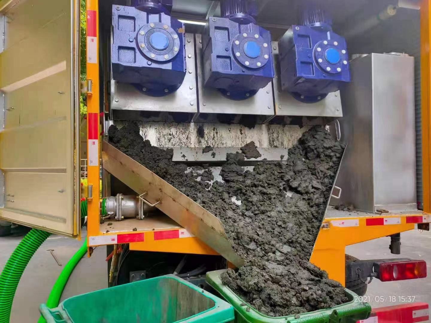 感城镇化粪池清掏城市维护站-泥浆净化干湿分离处理